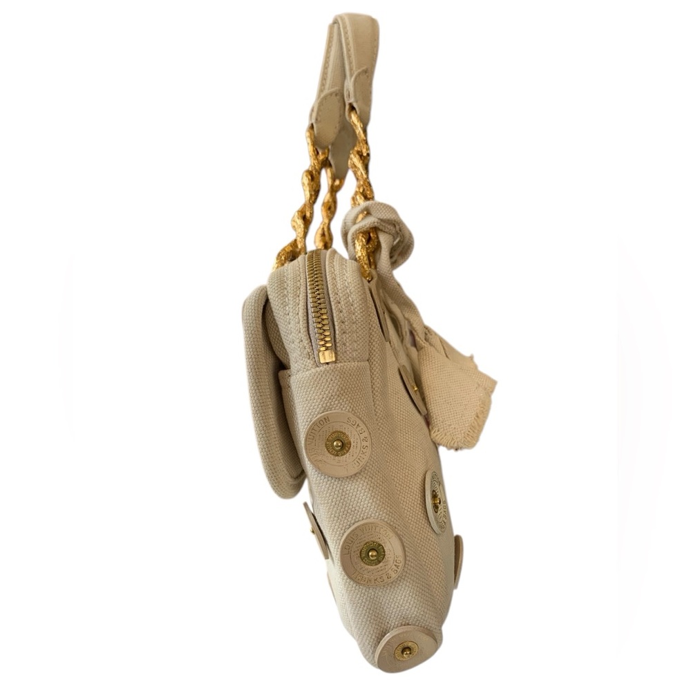 Louis Vuitton Cream Gold Panema Tinkerbell Shoulder Bag - Picture 8 of 8